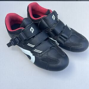Peloton Mens PL-SH-B-42 Low Top Black White Cycling Shoes Size US 9 EUR 42